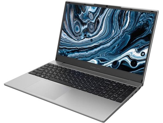 Ноутбук Digma Pro Breve/DN15R5-ADXW09/Ryzen 5-7430U/16Gb/512Gb/15.6 FHD IPS/Win11Pro серебристый